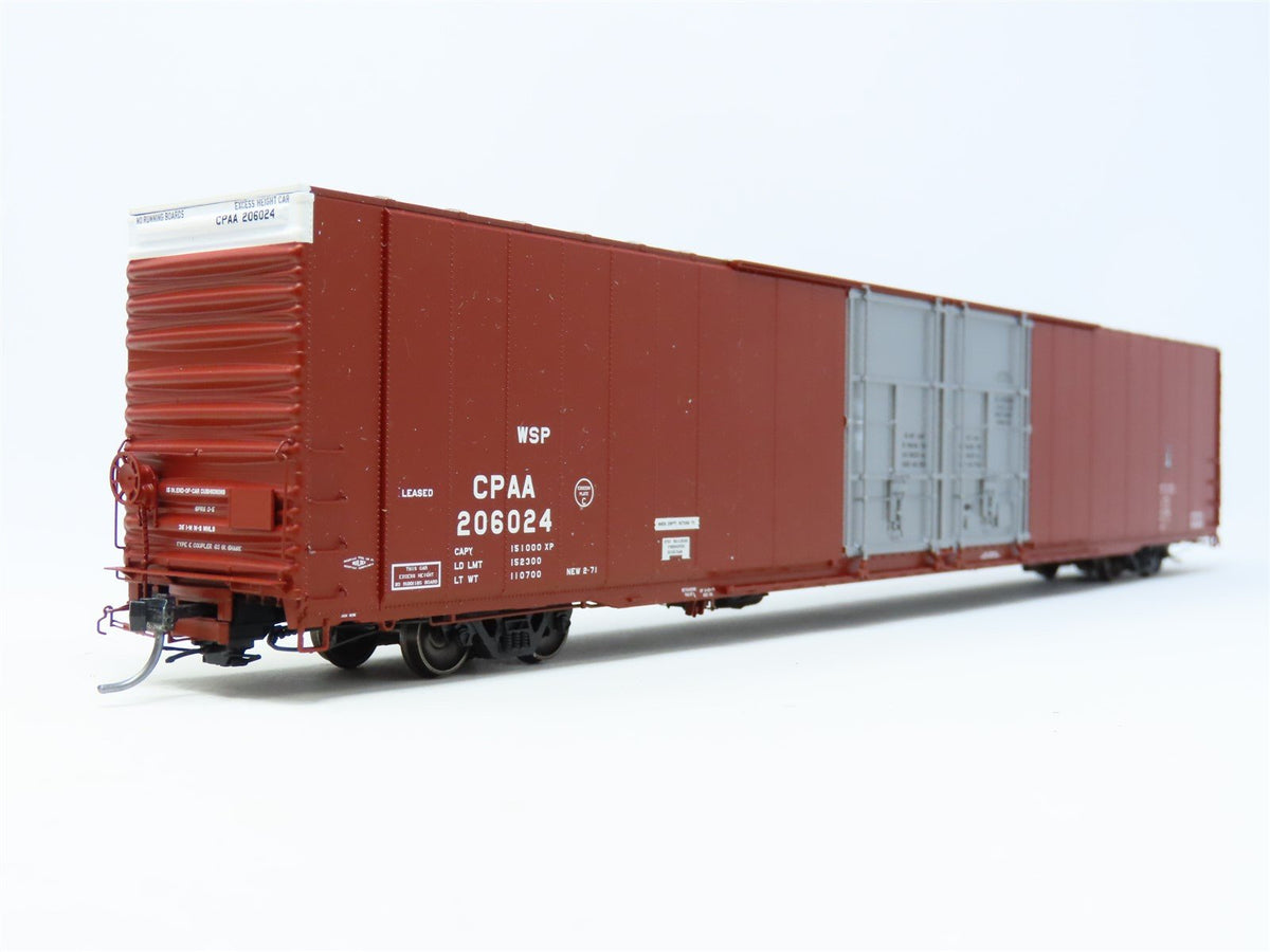 HO Scale Tangent 25011-02 CPAA Greenville 86&#39; High Cube Box Car #206024