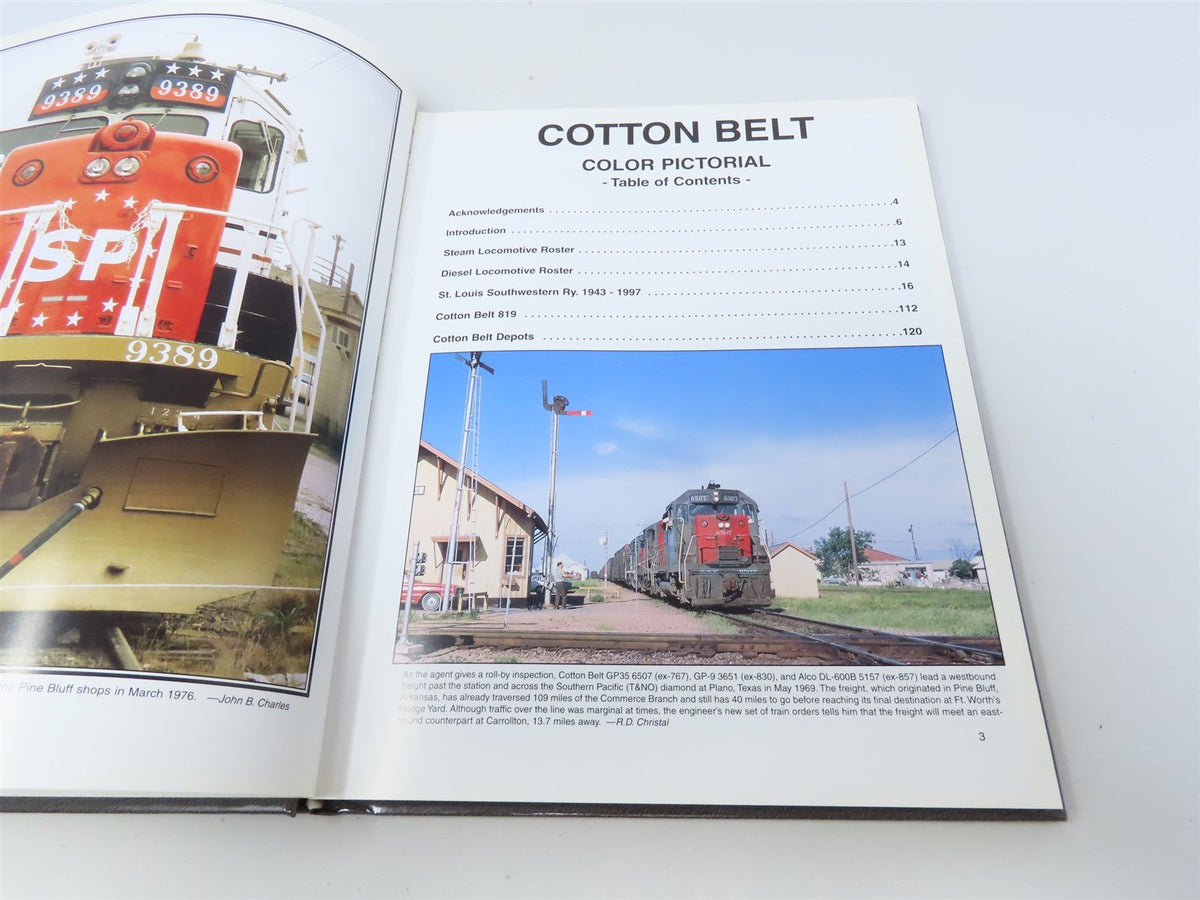 Cotton Belt Color Pictorial by Steve Allen Goen © 1999 HC Book