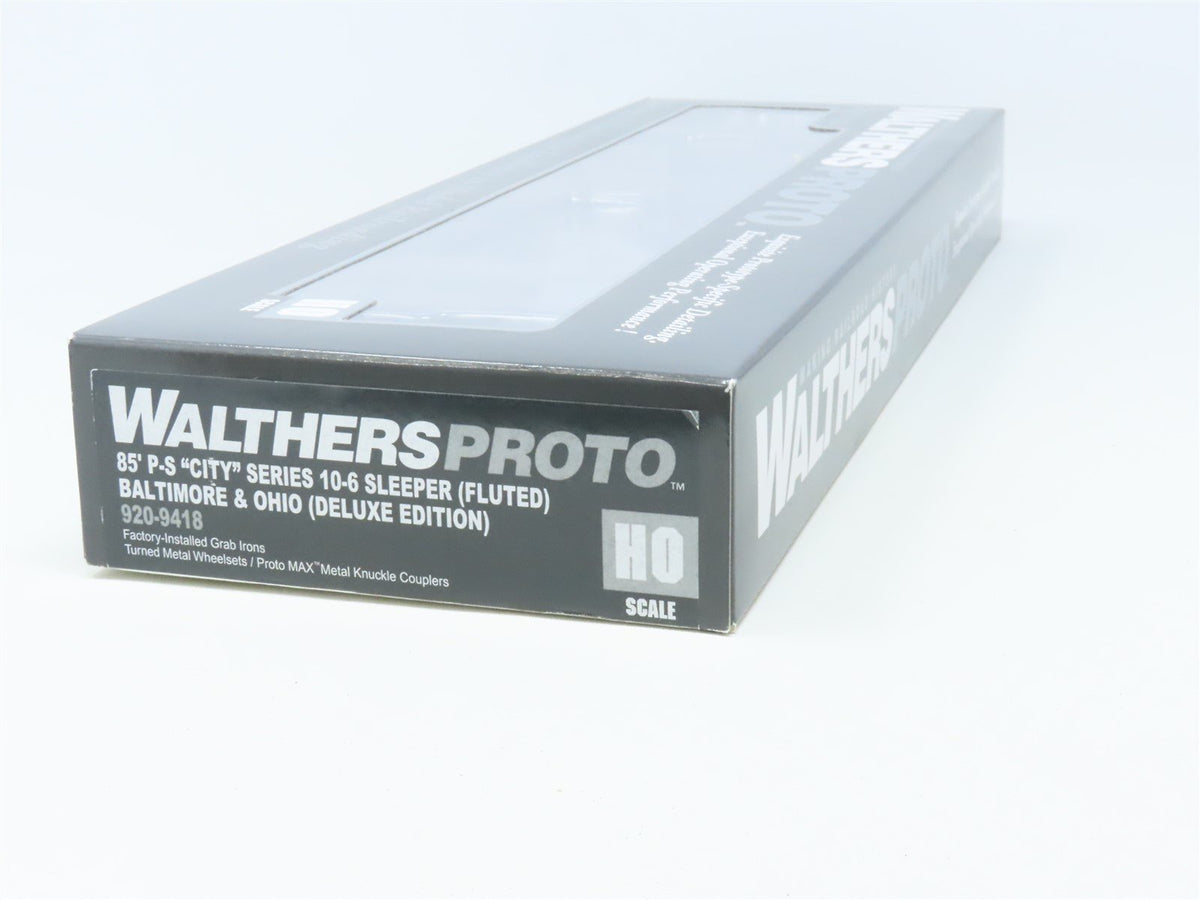 HO Walthers Proto 920-9418 B&amp;O Baltimore &amp; Ohio Sleeper Passenger &quot;Shenandoah&quot;
