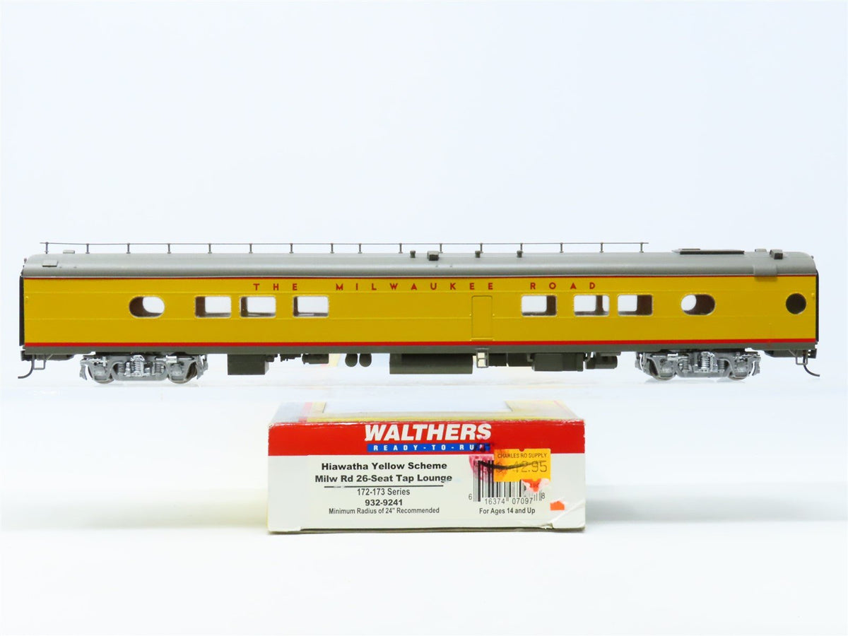 HO Walthers 932-9241 MILW The Milwaukee Road &quot;Hiawatha&quot; Tap Lounge Passenger