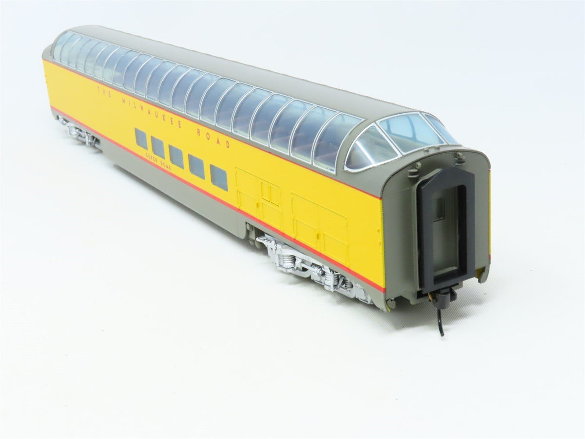 HO Walthers Proto 932-9271 MILW Milwaukee Road &quot;Hiawatha&quot; Super Dome Passenger
