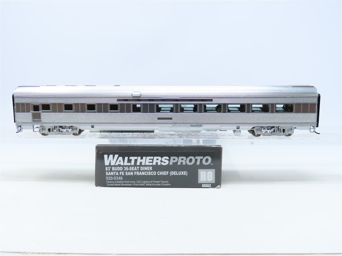 HO Scale Walthers Proto 920-9346 ATSF San Francisco Chief 85&#39; Diner Passenger