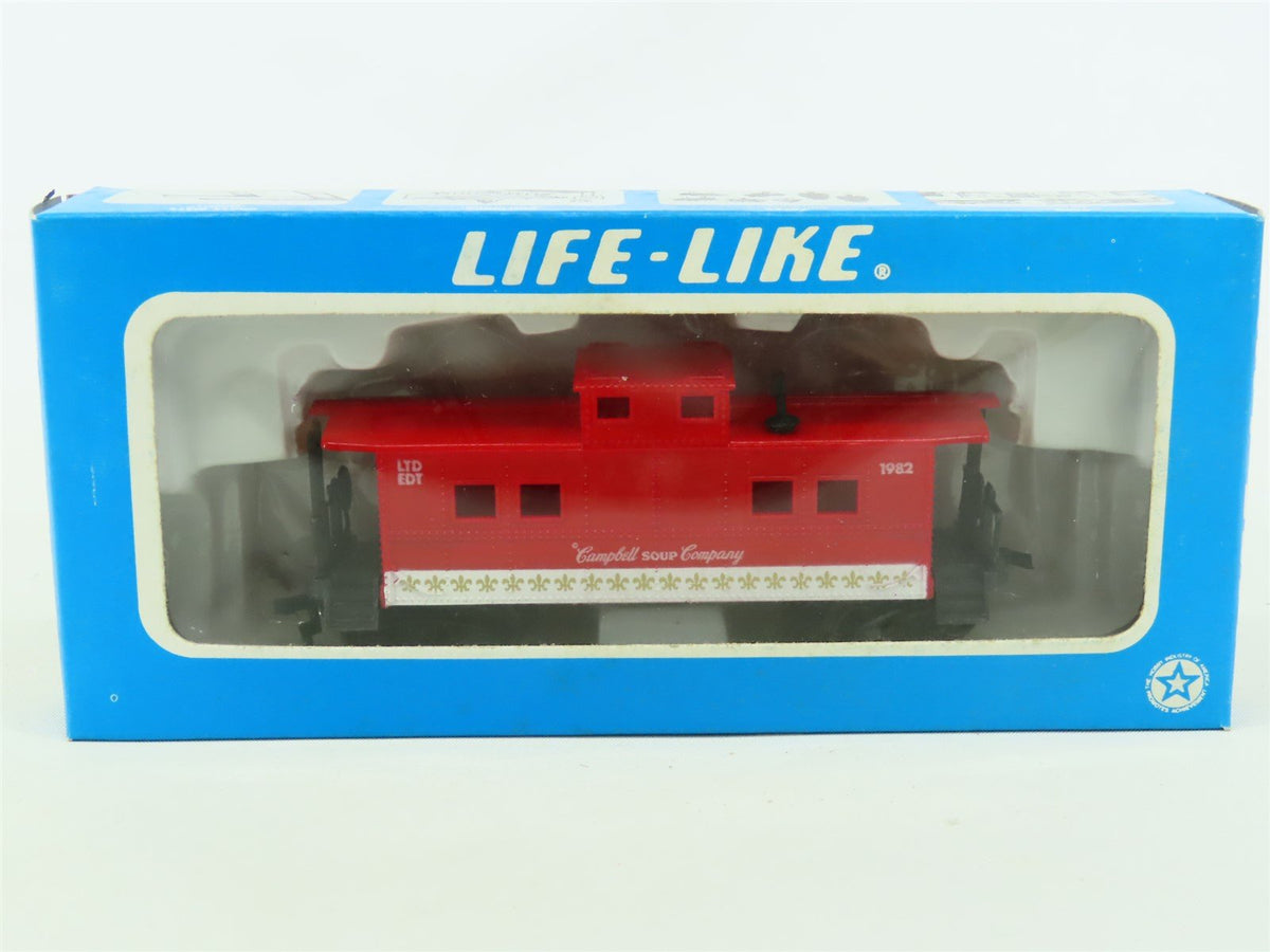 HO Scale Life-Like #8373 Campbell&#39;s Soup F7A Diesel Freight Train Set