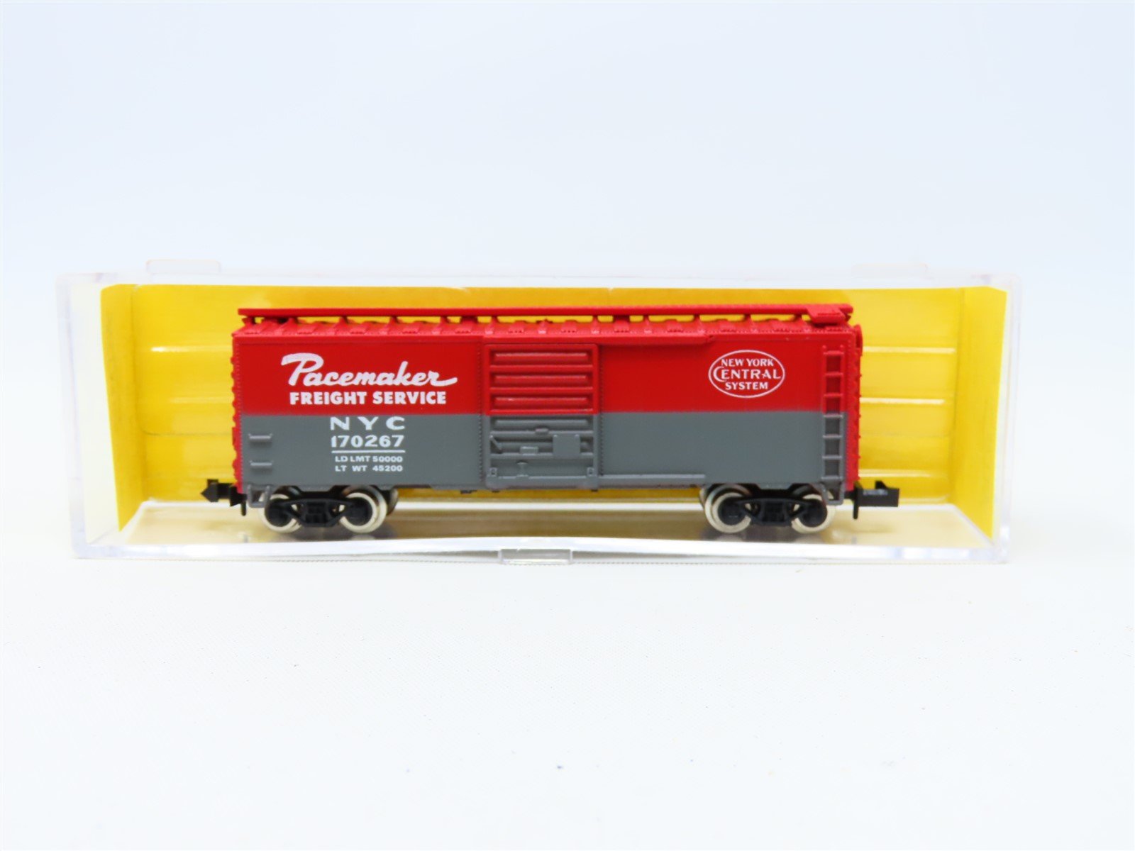 N Scale Atlas 3421 NYC New York Central "Pacemaker" 40' Box Car #170267