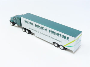 HO 1/87 Scale Herpa/Promotex Pacific Design Furniture Mack Semi Tractor Trailer