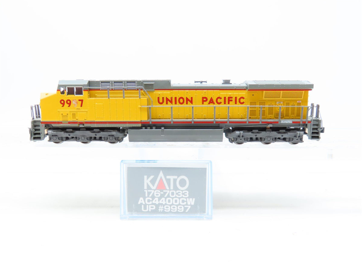 N Scale KATO 176-7033 UP Union Pacific GE AC4400CW Diesel Custom Rd #9937 w/DCC