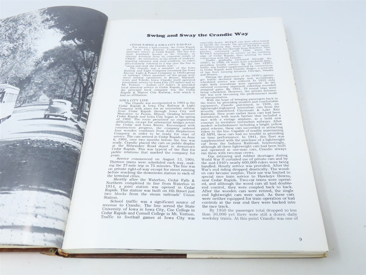 Iowa Trolleys CERA Bulletin 114 by Norman Carlson &amp; Robert J Levis ©1975 HC Book
