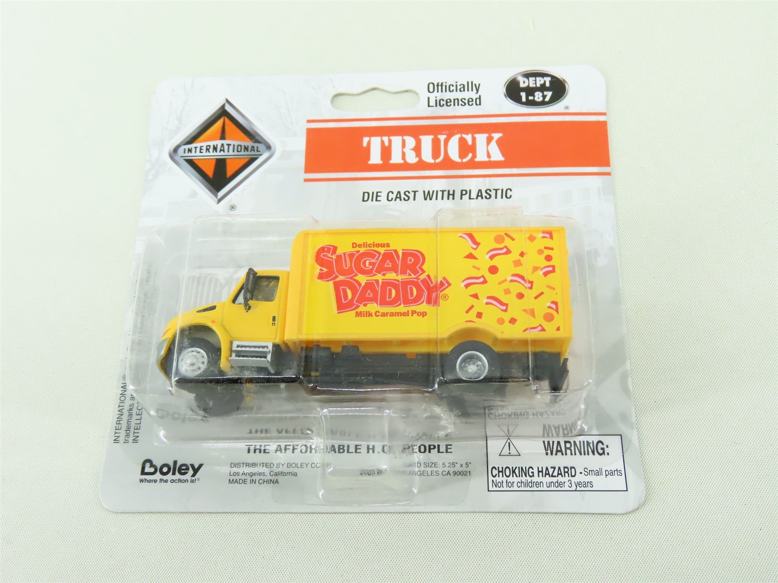 HO 1/87 Scale Boley International #4102-00 Box Truck - Sugar Daddy