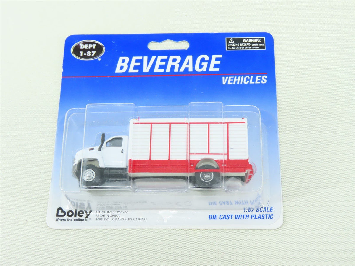 HO 1/87 Scale Boley Beverage Vehicles #3025-77 Undecorated Delivery Box Truck