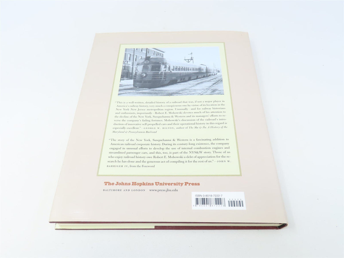 The New York Susquehanna &amp; Western Railroad by Robert E Mohowski ©2003 HC Book