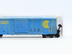 N Scale Micro-Trains MTL 25140 CCR Corinth & Counce 50' Box Car #6407 Weathered