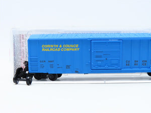 N Scale Micro-Trains MTL 25140 CCR Corinth & Counce 50' Steel Box Car #6407