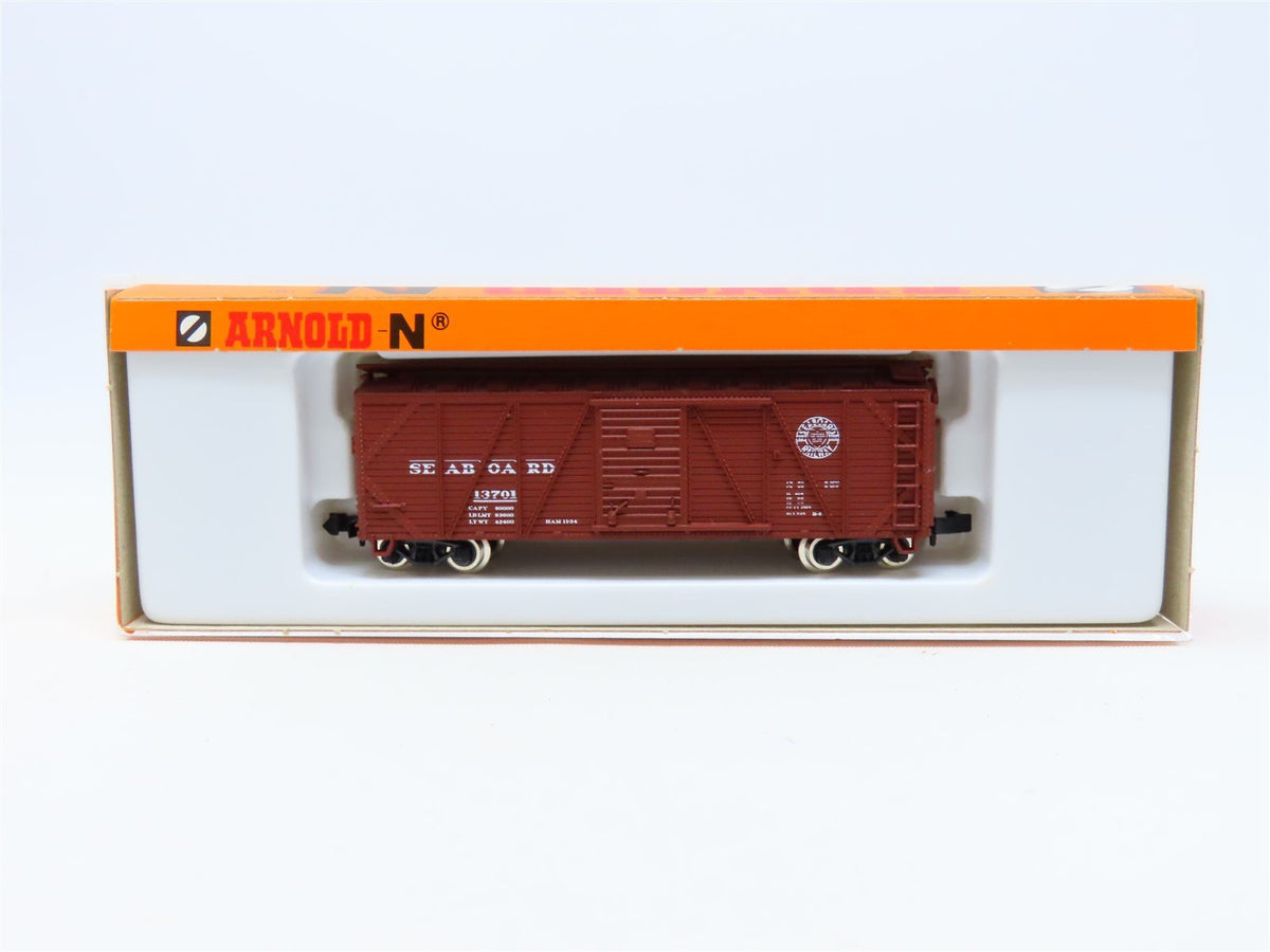 N Scale Arnold 5343 SBD Seaboard Railway Single Door Box Car #13701