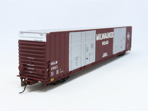 HO Scale Walthers 932-3532 MILW Milwaukee Road 86' Hi-Cube Box Car #4983