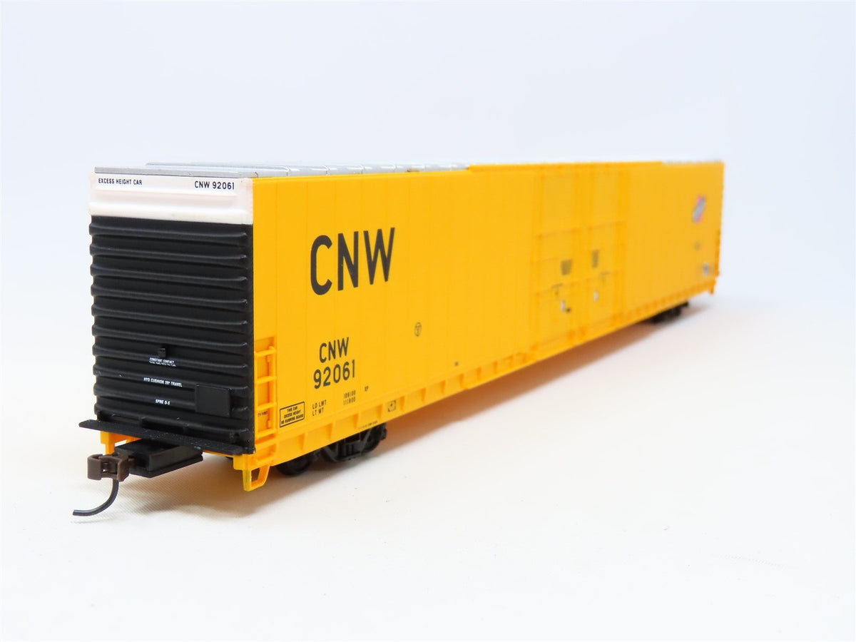 HO Scale Walthers 932-3508 CNW Chicago North Western 86&#39; Hi-Cube Box Car #92061