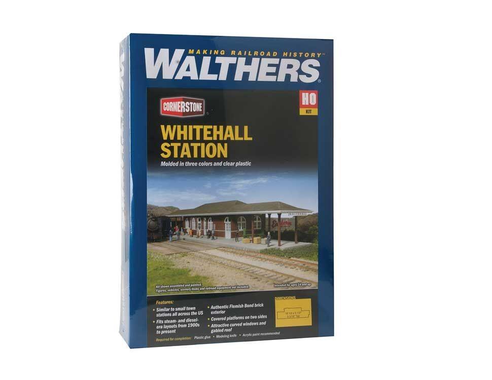 HO 1/87 Scale Walthers Cornerstone Kit #933-2932 Whitehall Station - Sealed