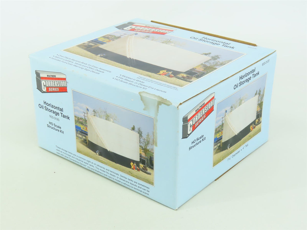 HO Scale Walthers Cornerstone Series Kit #933-3120 Horizontal Oil Storage Tank