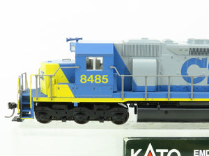 HO Scale KATO 37-01Q CSX Transportation EMD SD40 Diesel Locomotive #8485