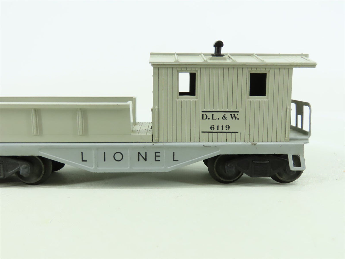 O Gauge 3-Rail Lionel 6119 DL&amp;W Delaware Lackawanna &amp; Western Work Caboose #6119