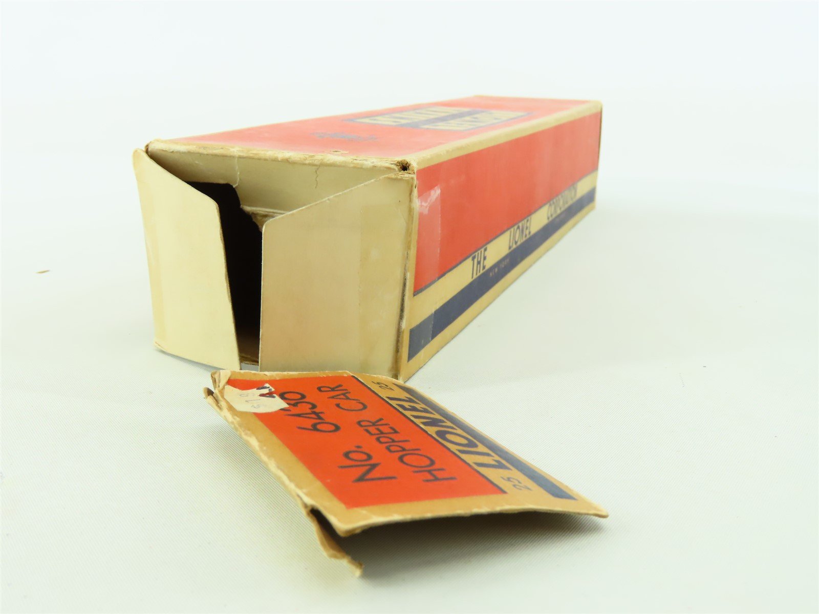 O Gauge 3-Rail Lionel 6436 LV Lehigh Valley 4-Bay Hopper w/Coal Load #64361