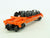 O Gauge 3-Rail Lionel Post War 6362-55 Truck Flat Car w/ Load - Orange #636255