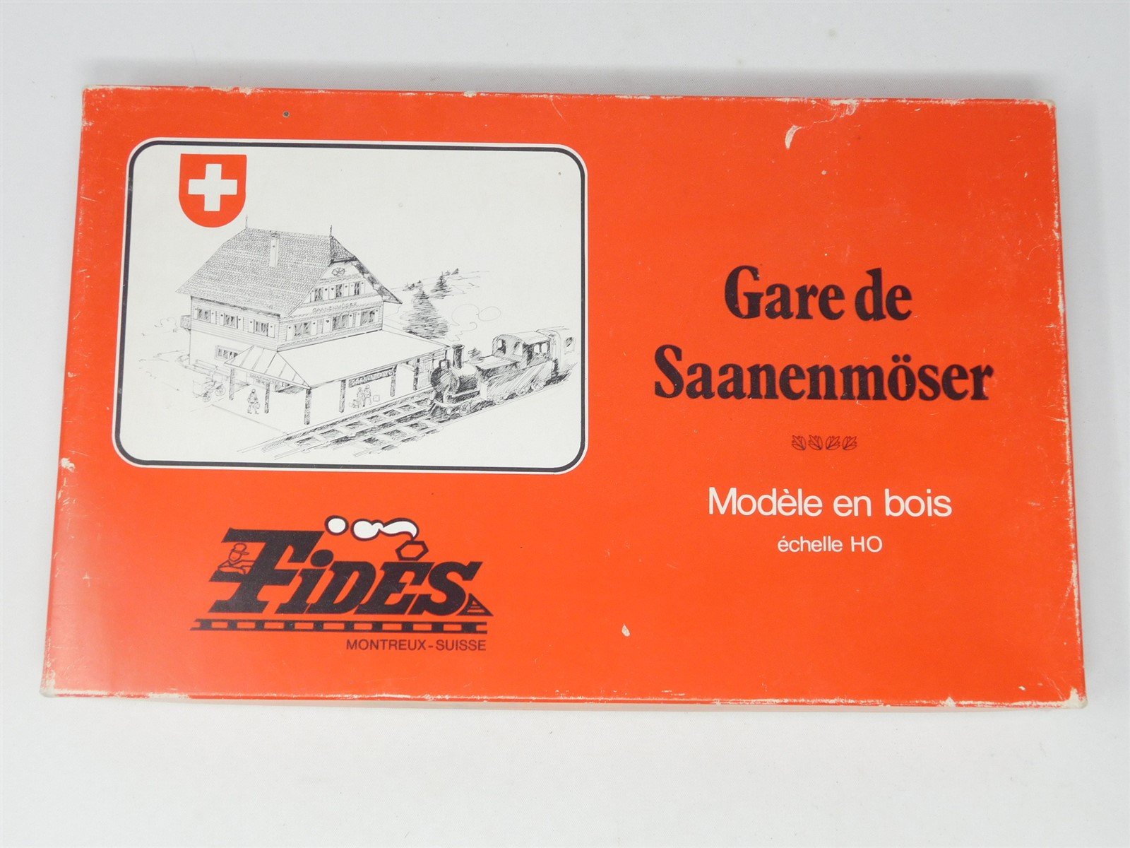HO 1/87 Scale Fides Kit #CH-104 Saanenmoser Station