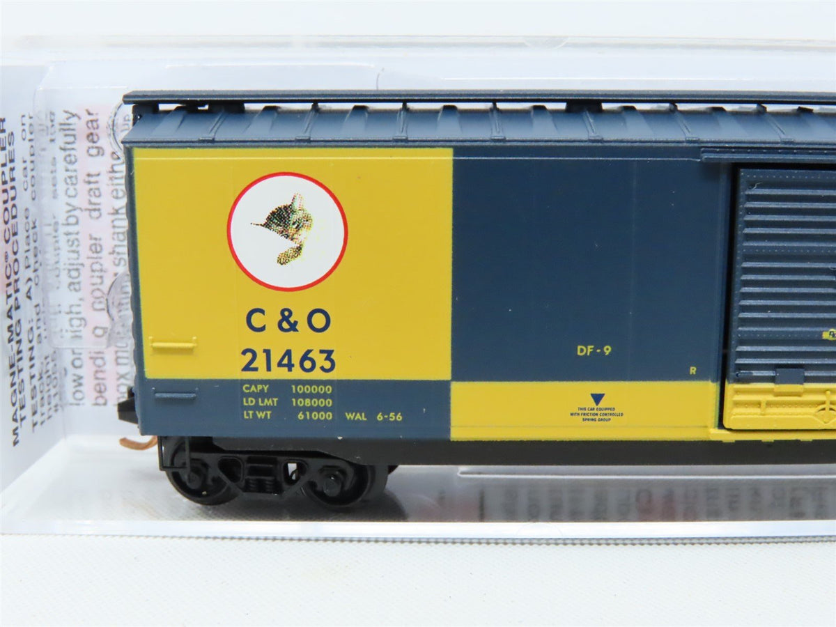 N Scale Micro-Trains MTL 03100073 C&amp;O &quot;The Chessie Route&quot; 50&#39; Box Car #21463
