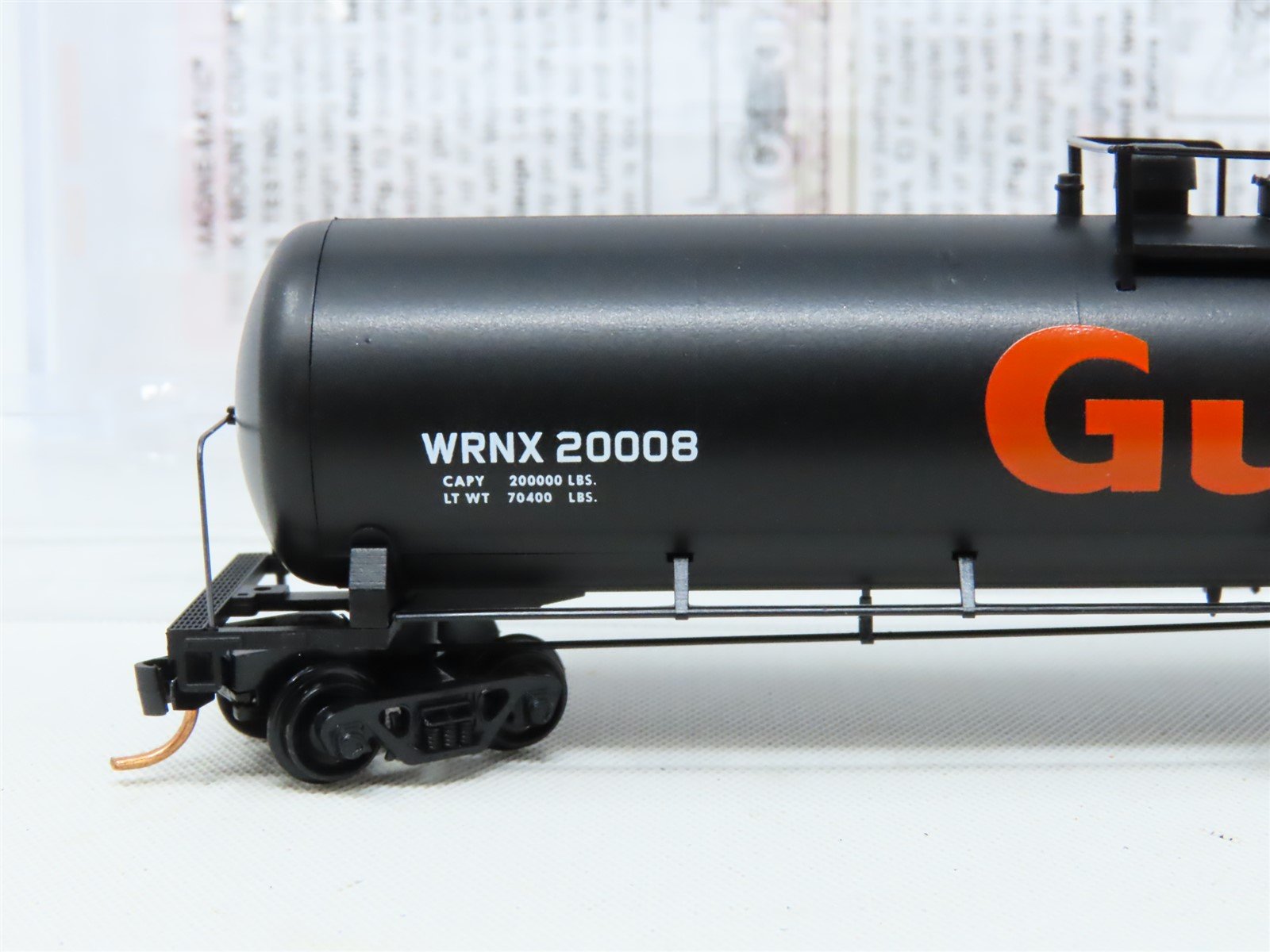 N Micro-Trains MTL 11000332 WRNX Gulf Oil 56' General Service Tank Car #20008