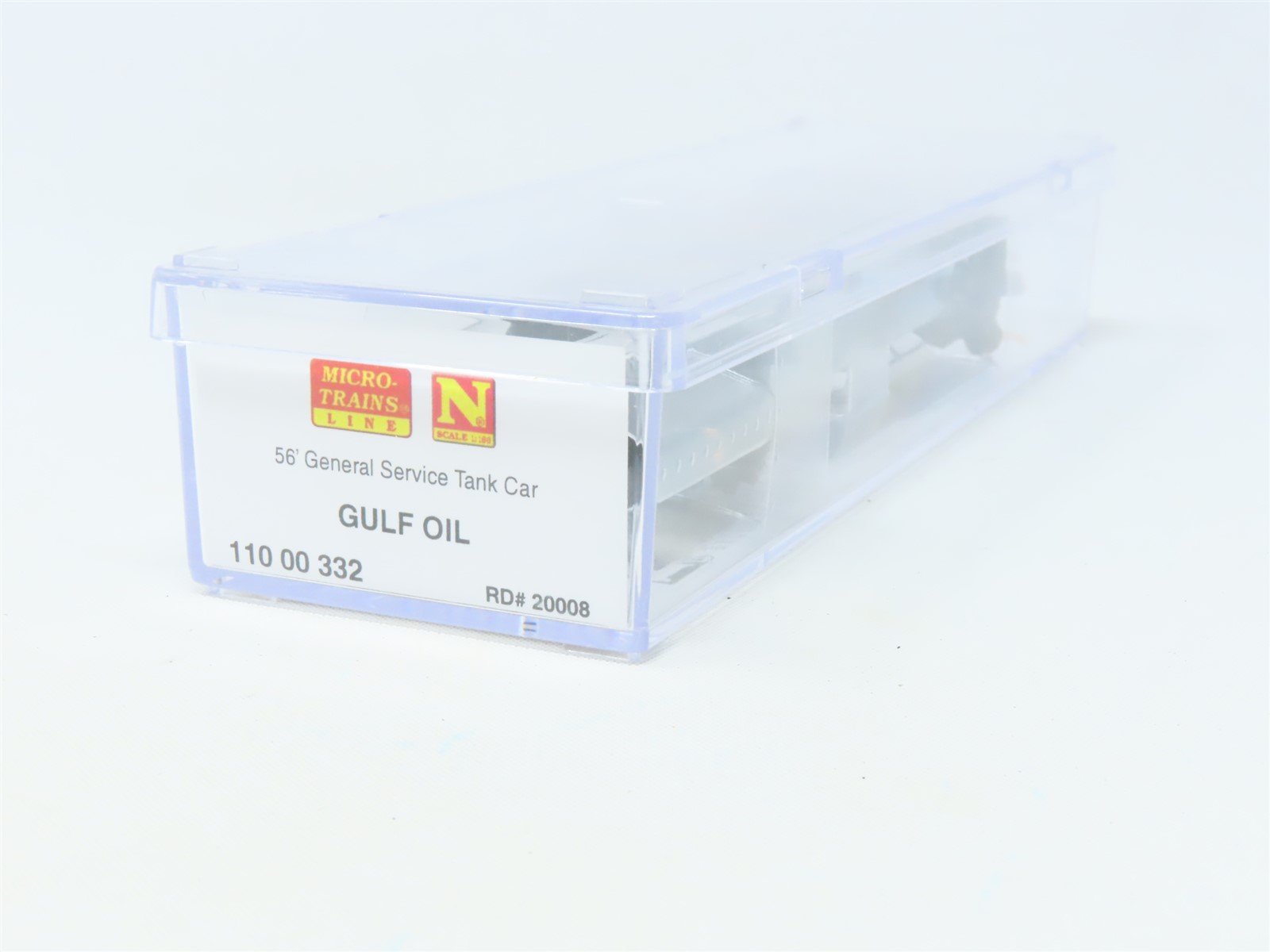 N Micro-Trains MTL 11000332 WRNX Gulf Oil 56' General Service Tank Car #20008