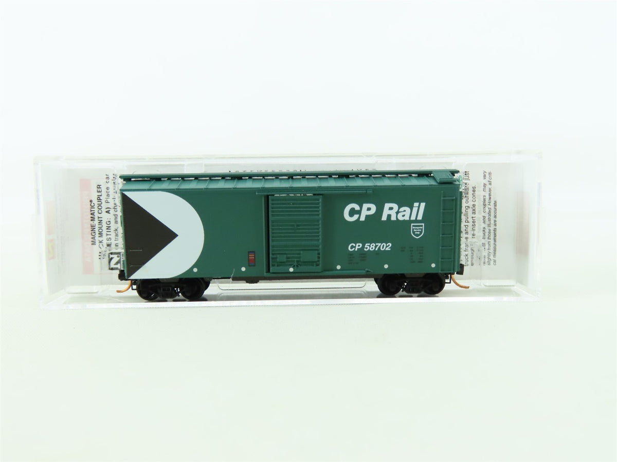 N Scale Micro-Trains MTL 02000936 CP Rail 40&#39; Single Door Box Car #58702