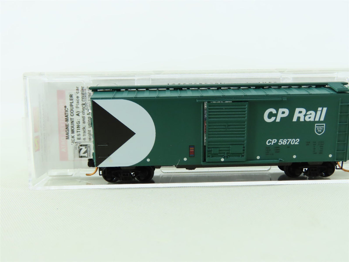 N Scale Micro-Trains MTL 02000936 CP Rail 40&#39; Single Door Box Car #58702