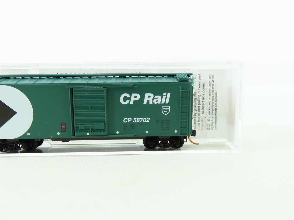 N Scale Micro-Trains MTL 02000936 CP Rail 40&#39; Single Door Box Car #58702