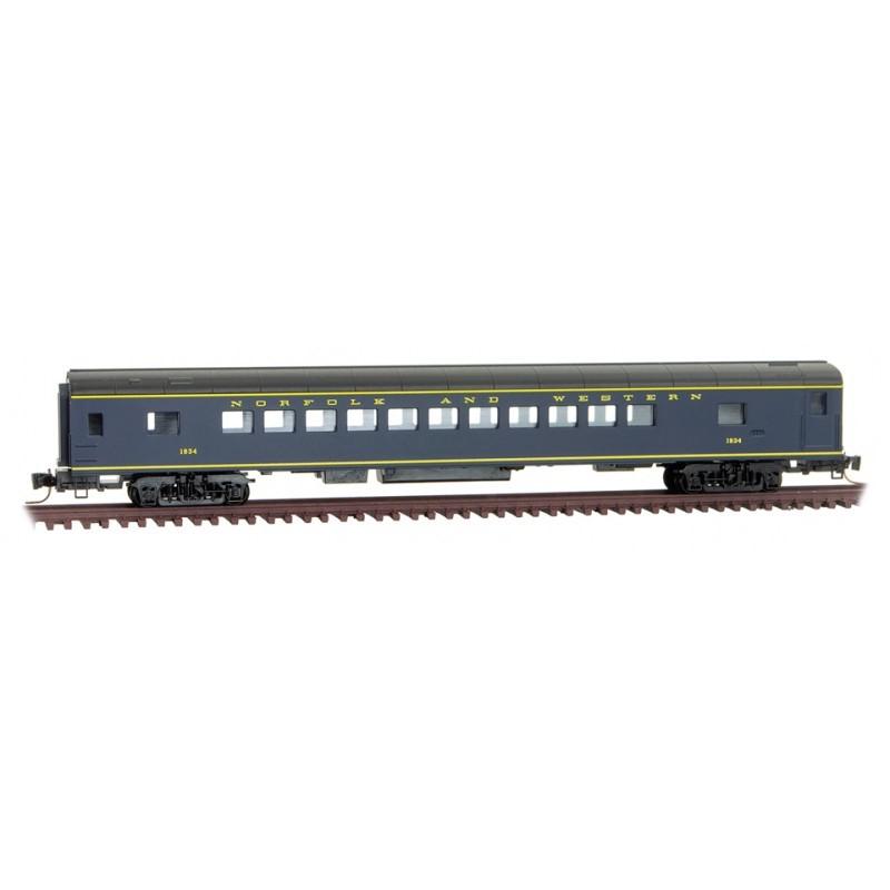 Z Scale Micro-Trains MTL 55200240 N&amp;W Norfolk &amp; Western 83&#39; Coach Passenger 1834