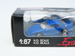 HO 1/87 Scale Monogram Mini Exacts #2041 1989 Ford Thunderbird SC - Blue