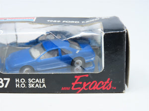 HO 1/87 Scale Monogram Mini Exacts #2041 1989 Ford Thunderbird SC - Blue