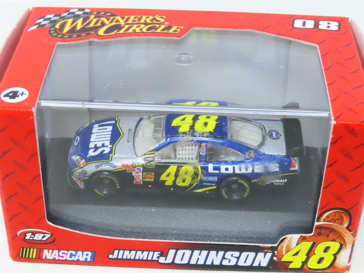 HO 1/87 Scale Winner&#39;s Circle NASCAR #70526 Lowe&#39;s - Jimmie Johnson Car #48