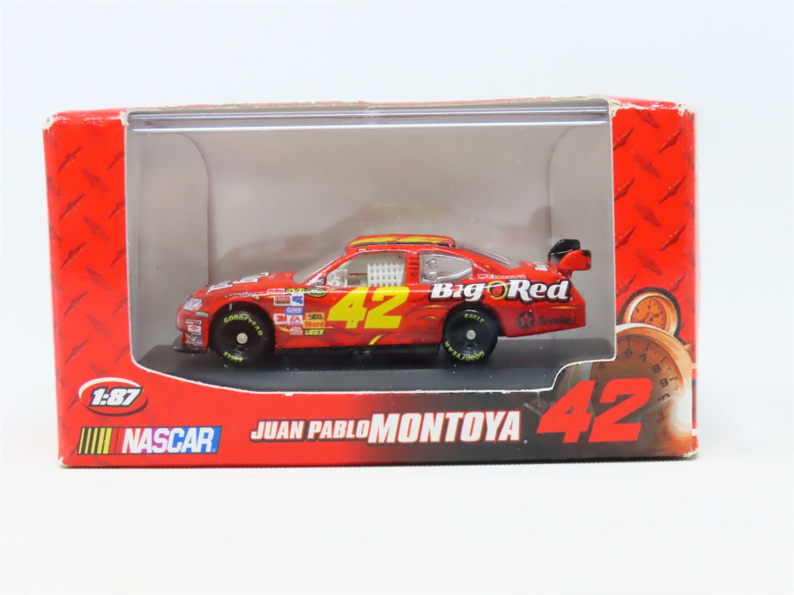 HO 1/87 Scale Winner's Circle NASCAR #70775 Big Red - Juan Pablo Montoya Car #42