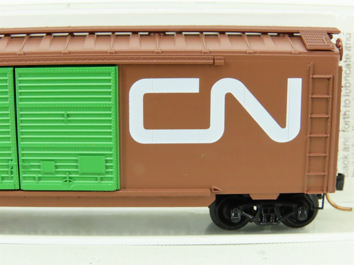 N Scale Micro-Trains MTL 23070 CN Canadian National 40&#39; Steel Box Car #583776