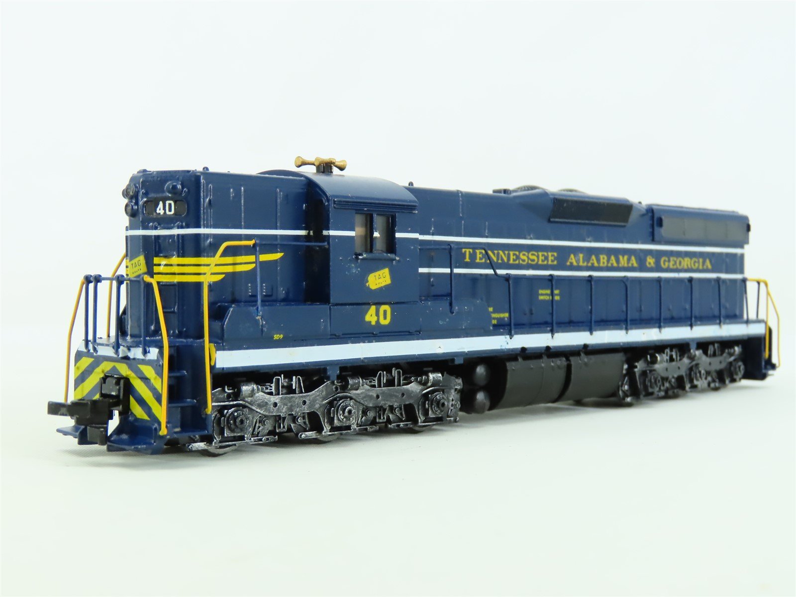 HO Scale Athearn TAG Tennessee Alabama & Georgia EMD SD9 Diesel #40 - Custom