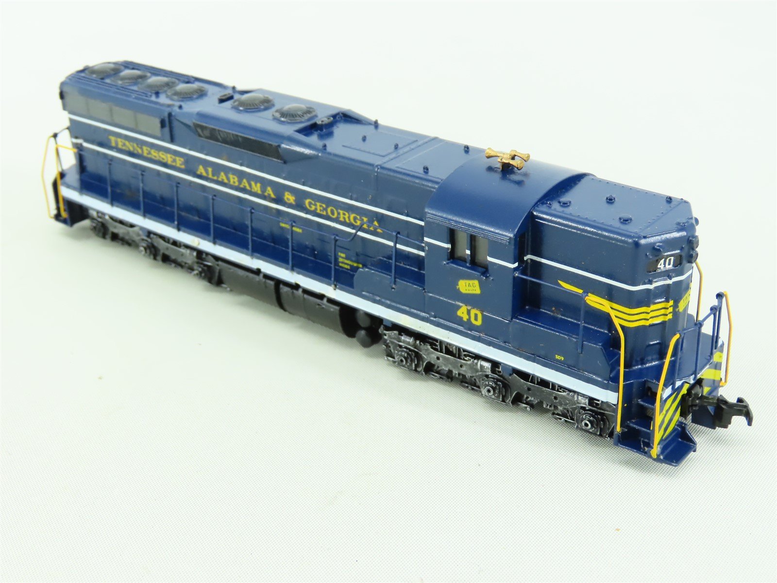 HO Scale Athearn TAG Tennessee Alabama & Georgia EMD SD9 Diesel #40 - Custom