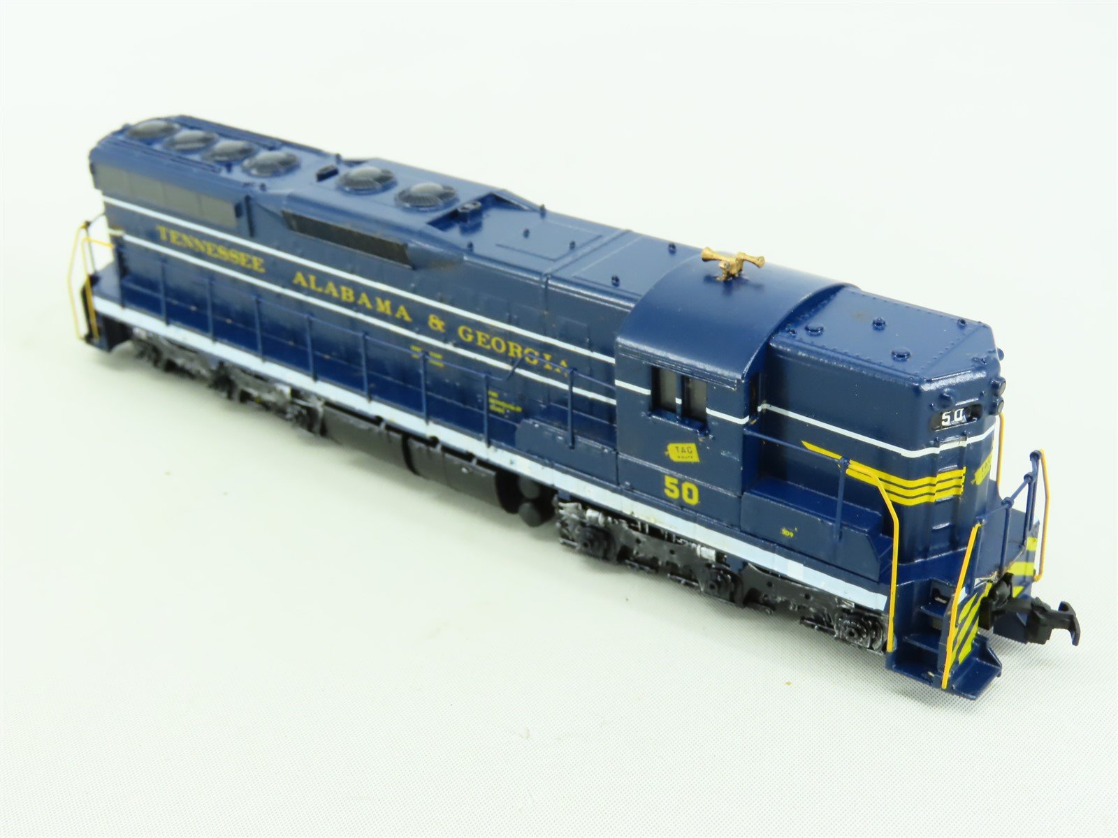HO Scale Athearn TAG Tennessee Alabama & Georgia EMD SD9 Diesel #50 - Custom