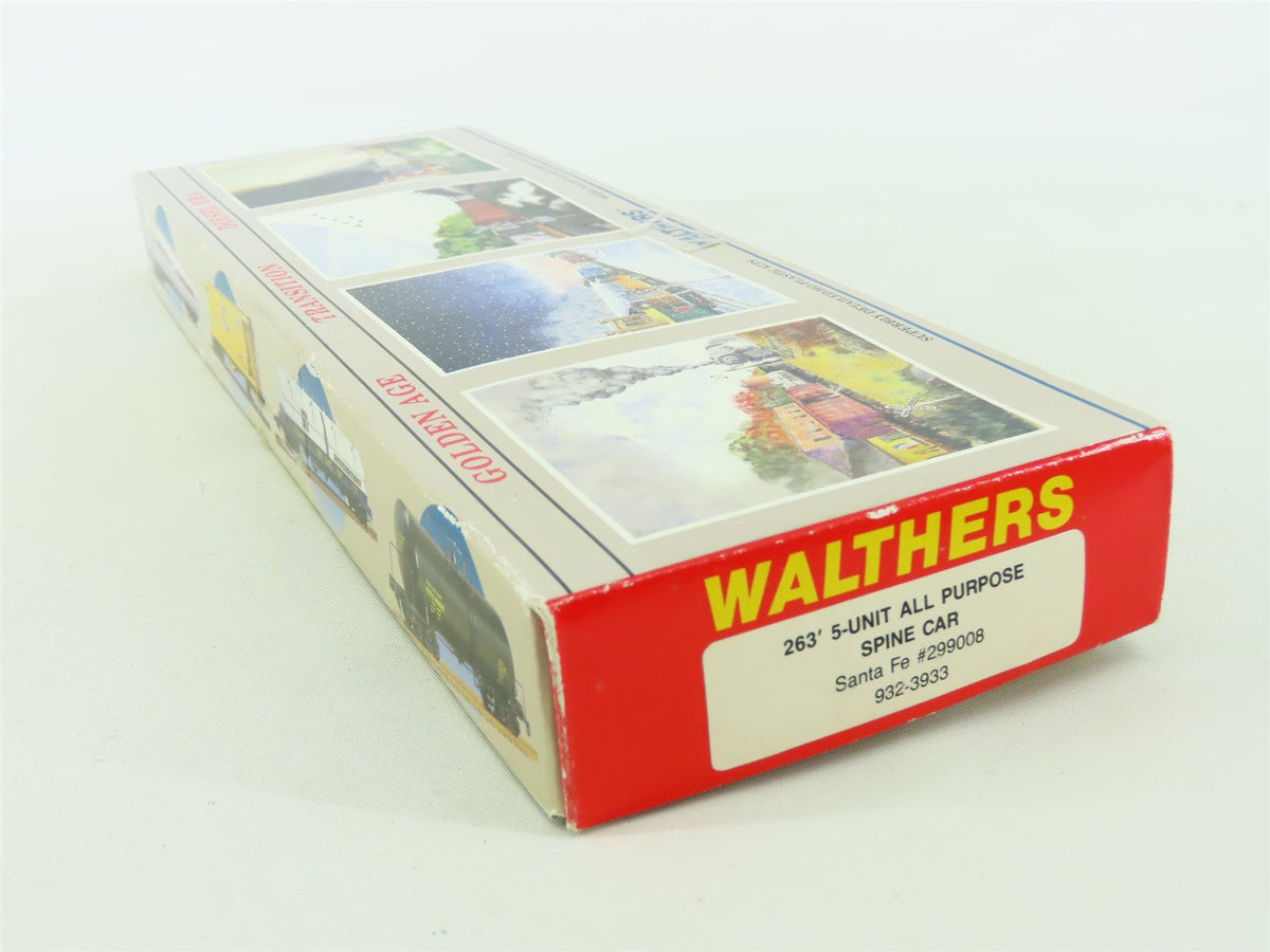 HO Scale Walthers Kit 932-3933 5-Unit All Purpose Spine Car #299008