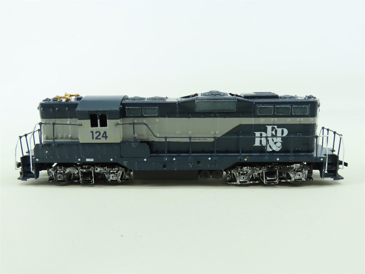 HO Athearn RFP Richmond Fredericksburg &amp; Potomac EMD GP7 Diesel #124 - Custom