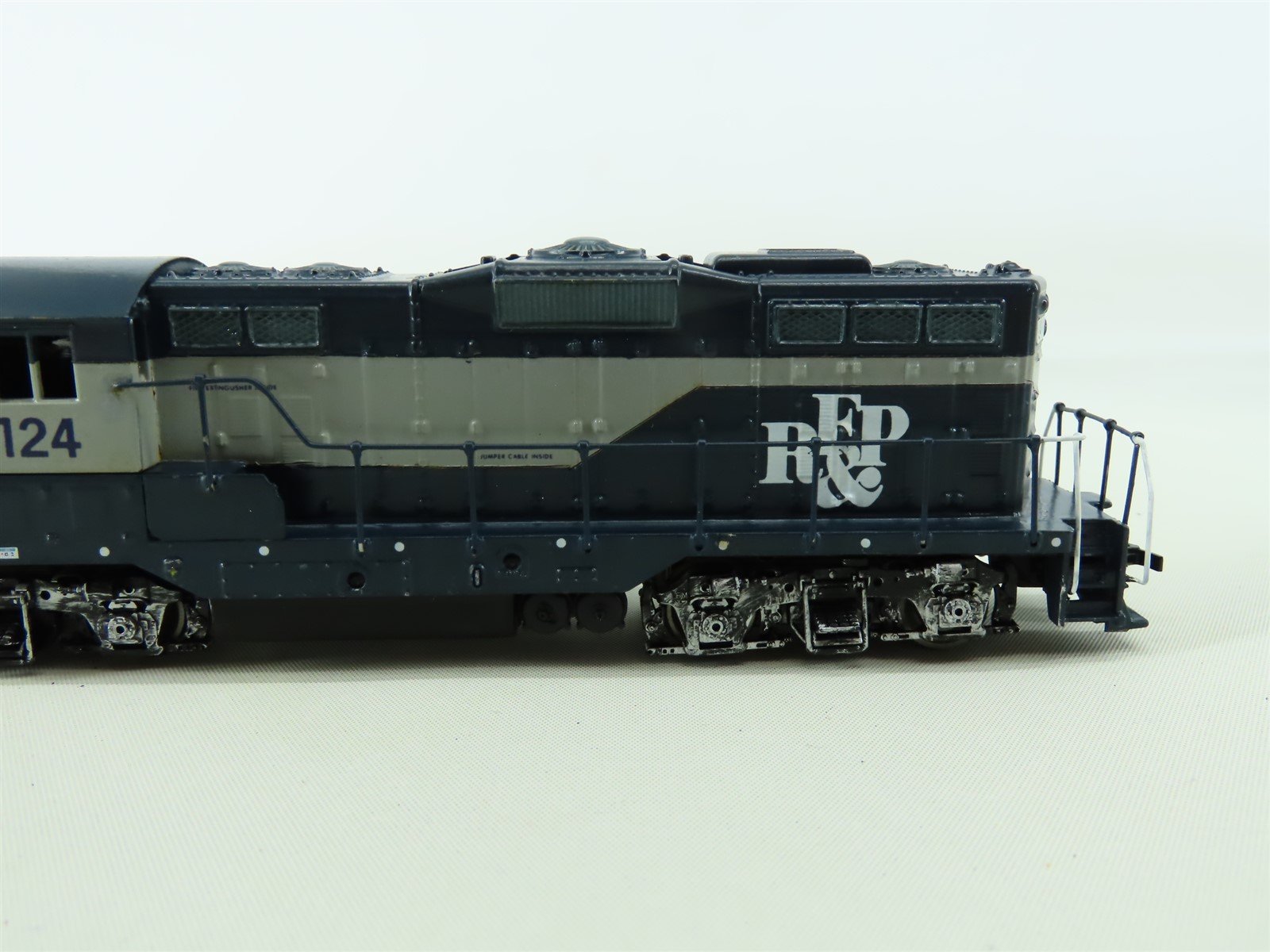 HO Athearn RFP Richmond Fredericksburg & Potomac EMD GP7 Diesel #124 - Custom