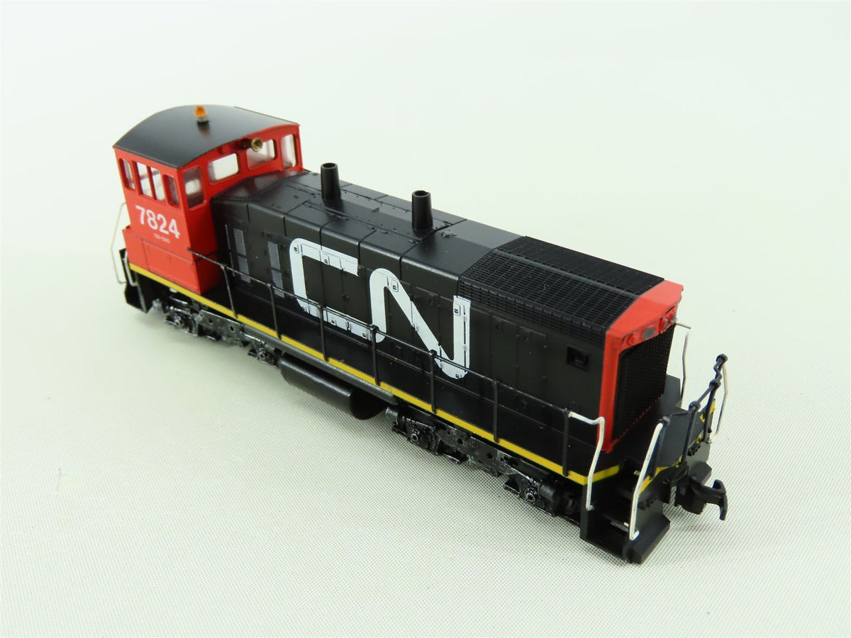 HO Scale Athearn CN Canadian National EMD SW1500 Diesel Switcher #7824