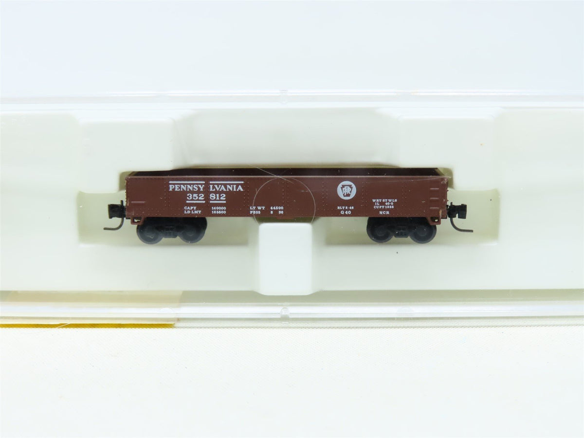 Z Scale Micro-Trains MTL Kadee 14301-2 PRR Pennsylvania Railroad Gondola #352812