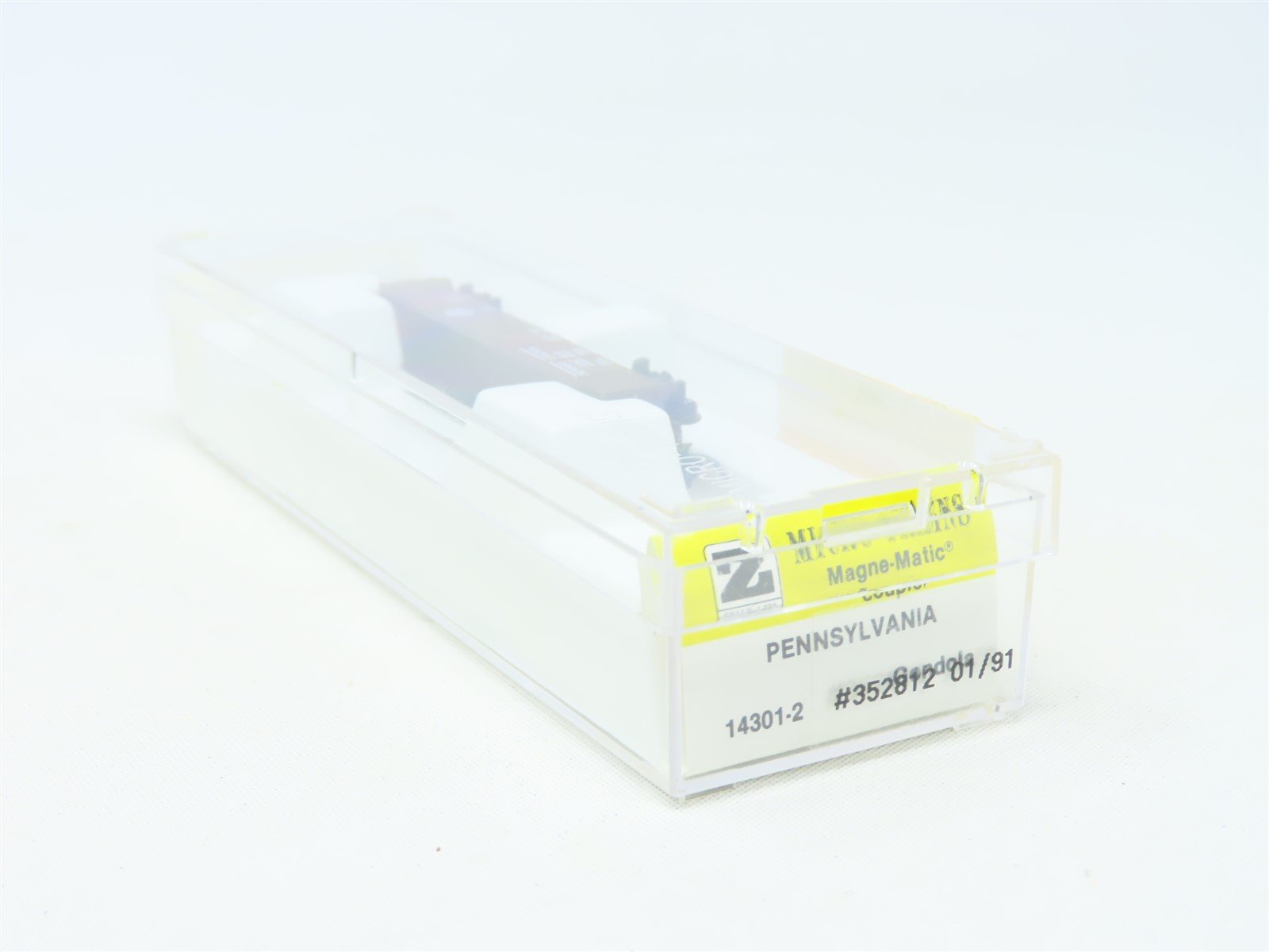 Z Scale Micro-Trains MTL Kadee 14301-2 PRR Pennsylvania Railroad Gondola #352812