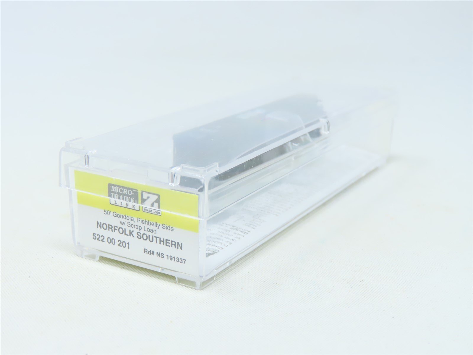 Z Scale Micro-Trains MTL 52200201 NS Norfolk Southern 50' Gondola #191337 w/Load