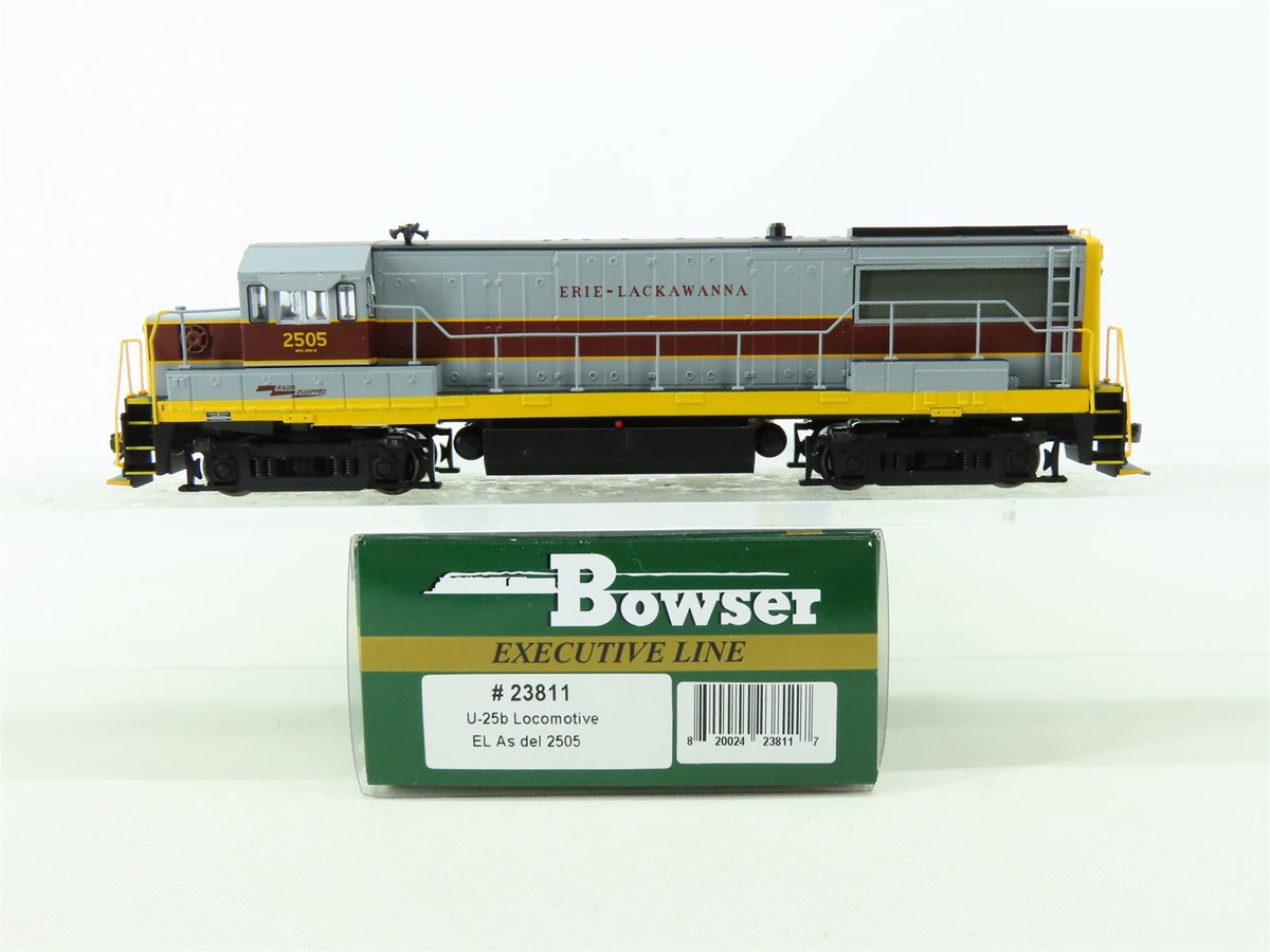 HO Bowser Executive 23811 EL Erie Lackawanna GE U25B Diesel #2505 w/DCC &amp; Sound