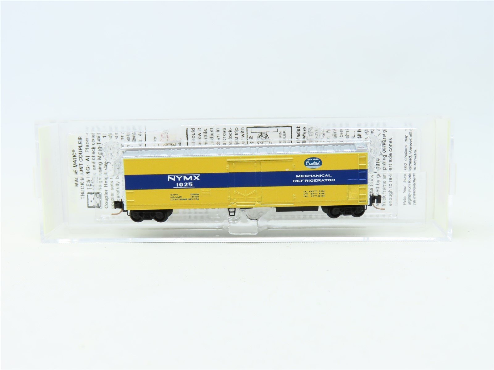 Z Scale Micro-Trains MTL 54800031 NYMX New York Central 51' Mech Reefer #1025